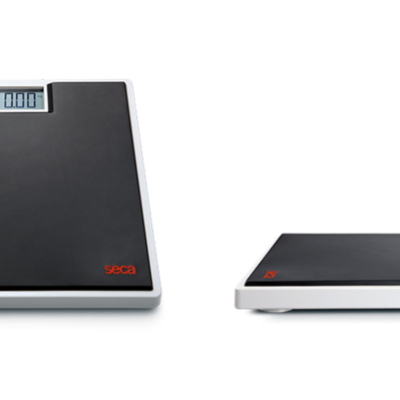 Electronic flat scales with high-quality two-component rubber surface. 803